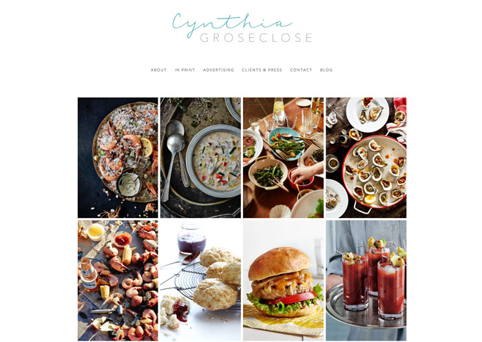 Food Stylist Cynthia Groseclose